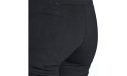 Krótkie damskie legginsy motocyklowe Oxford Super Moto, czarne