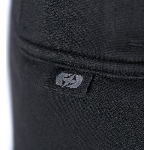 Krótkie damskie legginsy motocyklowe Oxford Super Moto, czarne