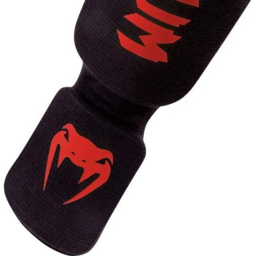 Ochraniacze Venum Kontact - czarne/czerwone