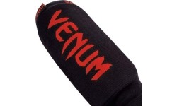 Ochraniacze Venum Kontact - czarne/czerwone