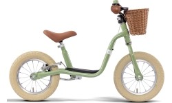 PUKY LR XL BR Klasyczny zielony rowerek biegowy retro