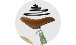 Rowerek biegowy PUKY LR M Classic retro-zielony
