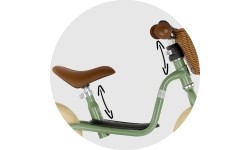 Rowerek biegowy PUKY LR M Classic retro-zielony