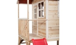 Drewniany domek do zabawy EXIT Loft 300 - naturalny
