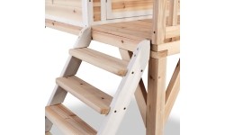Drewniany domek do zabawy EXIT Loft 300 - naturalny