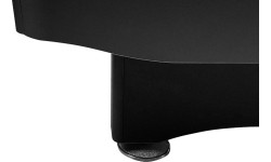 Stół bilardowy, Pool, Competition II, czarny mat, 7 stóp, obrus żółto-zielony