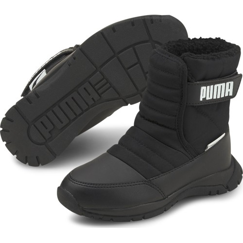 Buty dziecięce Puma Nieve Boot, czarne 380745 03
