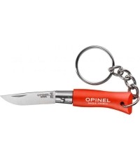 Nóż-brelok Opinel Colorama 02 inox, pomarańczowy