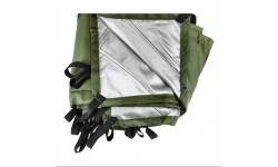 TigerWood thermo tarp 3.6m x 2.8m Stingray green