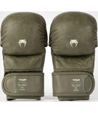 Rękawice sparingowe MMA Venum Impact Evo Scales - Army Green