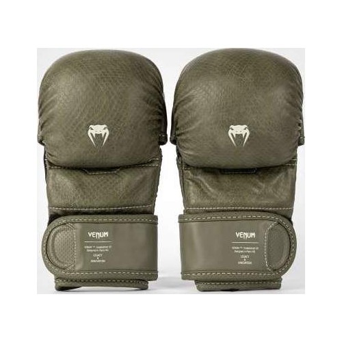 Rękawice sparingowe MMA Venum Impact Evo Scales - Army Green