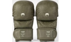 Rękawice sparingowe MMA Venum Impact Evo Scales - Army Green