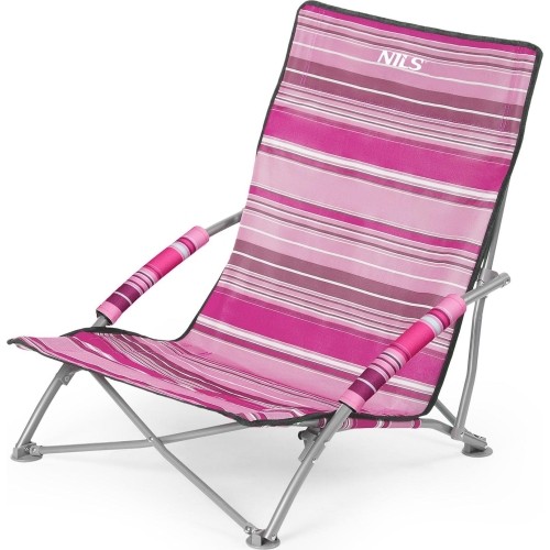 NC3035 RÓŻOWY LEŻAK PLAŻOWY NILS