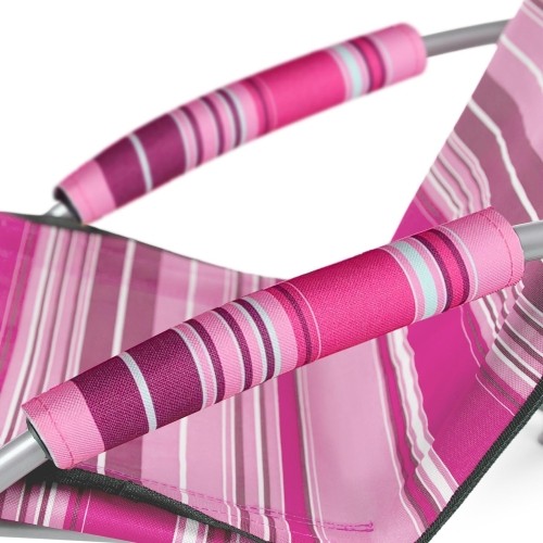 NC3035 RÓŻOWY LEŻAK PLAŻOWY NILS