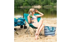 NC3051 ZIELONE KRZESŁO KEMPINGOWE NILS CAMP