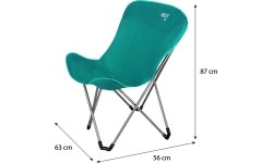 NC3051 ZIELONE KRZESŁO KEMPINGOWE NILS CAMP