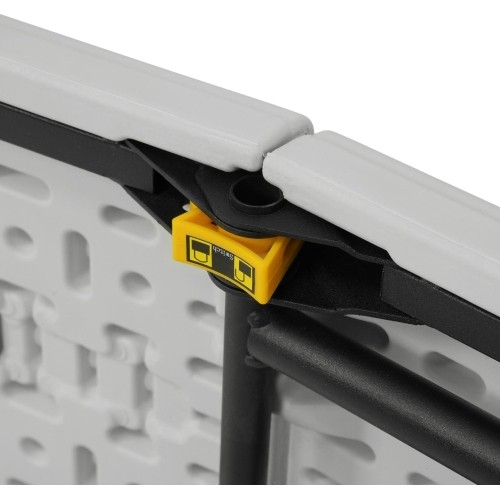 NC3404 SKŁADANA ŁAWKA OGRODOWA 183 CM BIAŁA NILS CAMP