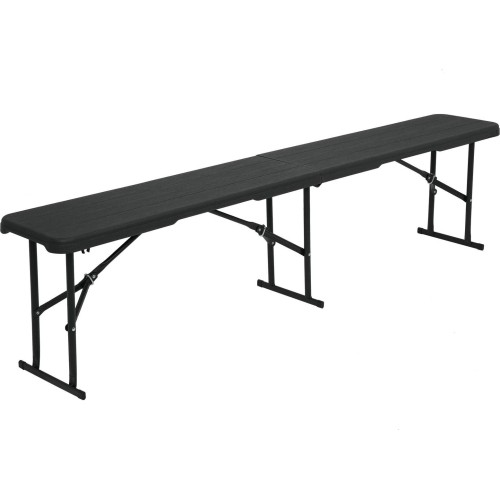 NC3404 SKŁADANA ŁAWKA OGRODOWA 183 CM ANTRACYT NILS CAMP