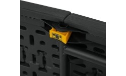 NC3404 SKŁADANA ŁAWKA OGRODOWA 183 CM ANTRACYT NILS CAMP