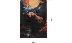 NC3601 DWUMIEJSCOWY ŚPIWÓR 3 W 1 BEAR NILS CAMP