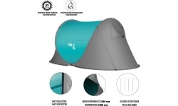 NC3743 NAMIOT KEMPINGOWY POP UP NILS CAMP
