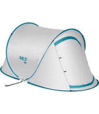 NC3743 SAMOROZKŁADAJĄCY SIĘ NAMIOT KEMPINGOWY SZARY NILS CAMP