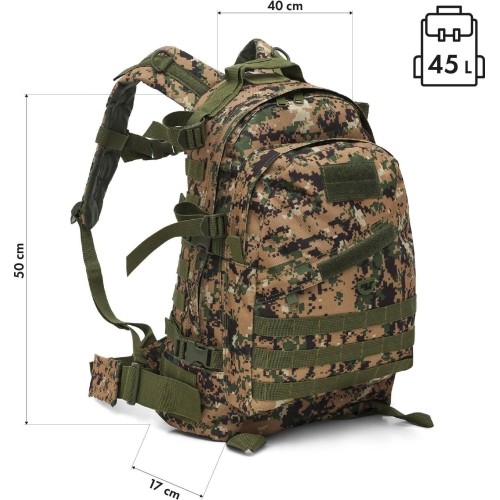 Plecak taktyczny NILS Camp NC3904 Vanguard Moro 45 l