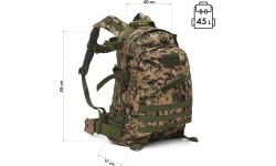 Plecak taktyczny NILS Camp NC3904 Vanguard Moro 45 l