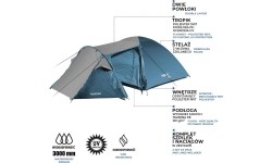 NC6012 NIEBIESKO-SZARY NAMIOT KEMPINGOWY TREKKER NILS CAMP