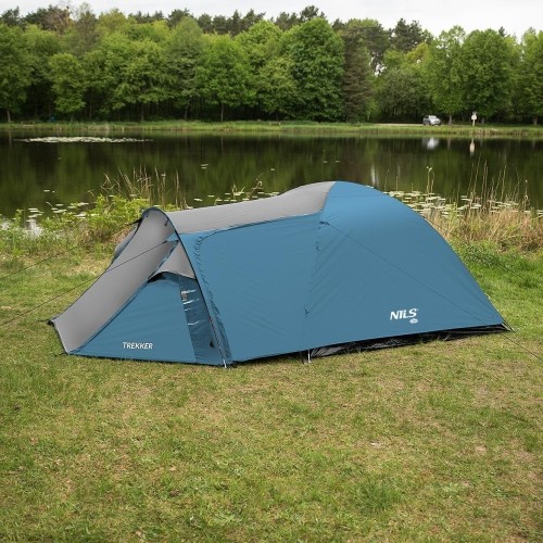 NC6012 NIEBIESKO-SZARY NAMIOT KEMPINGOWY TREKKER NILS CAMP