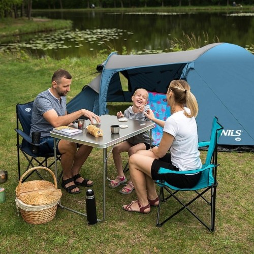 NC6012 NIEBIESKO-SZARY NAMIOT KEMPINGOWY TREKKER NILS CAMP