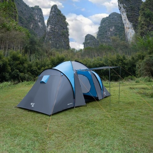 NC6431 NAMIOT KEMPINGOWY NIEBIESKO-SZARY HIGHLAND IV NILS CAMP