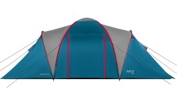 Namiot kempingowy NC6431 niebiesko-jasnoszary Highland IV Nils Camp
