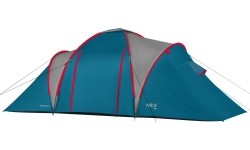 Namiot kempingowy NC6431 niebiesko-jasnoszary Highland IV Nils Camp