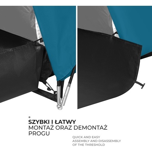 NC6431 NAMIOT KEMPINGOWY NIEBIESKO-JASNOSZARY HIGHLAND IV NILS CAMP