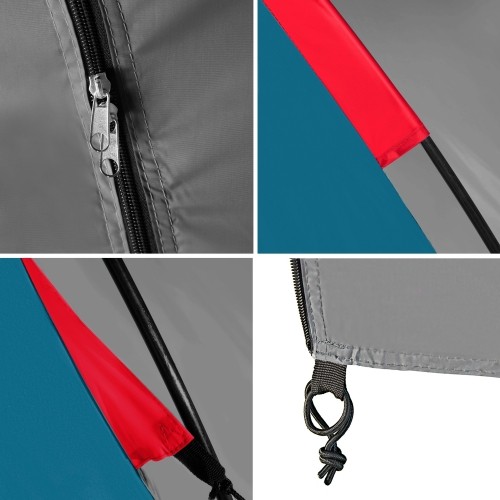 NC6431 NAMIOT KEMPINGOWY NIEBIESKO-JASNOSZARY HIGHLAND IV NILS CAMP