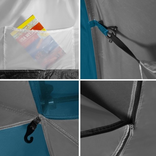 NC6431 NAMIOT KEMPINGOWY NIEBIESKO-JASNOSZARY HIGHLAND IV NILS CAMP