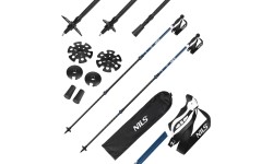 Aluminiowe kijki trekkingowe TK8601 BLUE NILS