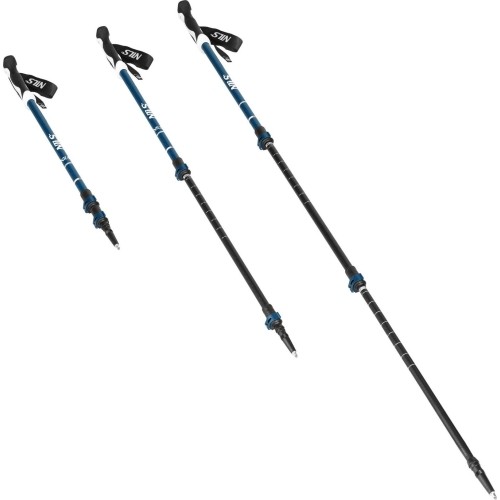 Aluminiowe kijki trekkingowe TK8601 BLUE NILS
