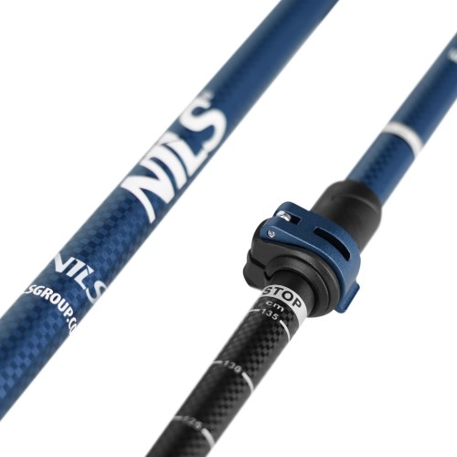 Aluminiowe kijki trekkingowe TK8601 BLUE NILS