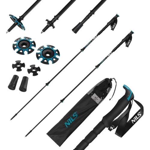 TK8607 KIJE TREKKINGOWE NILS Z WŁÓKNA WĘGLOWEGO