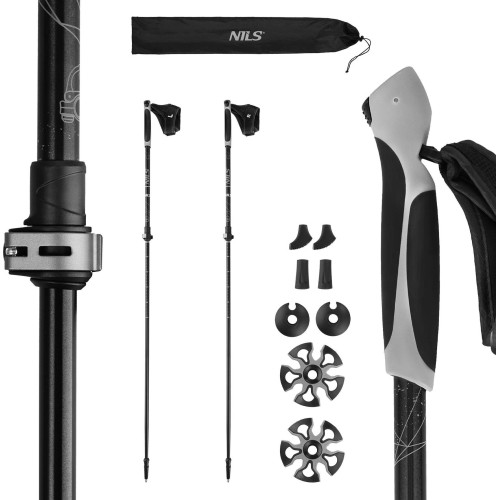 Aluminiowe kije do nordic walking NW8612 NILS