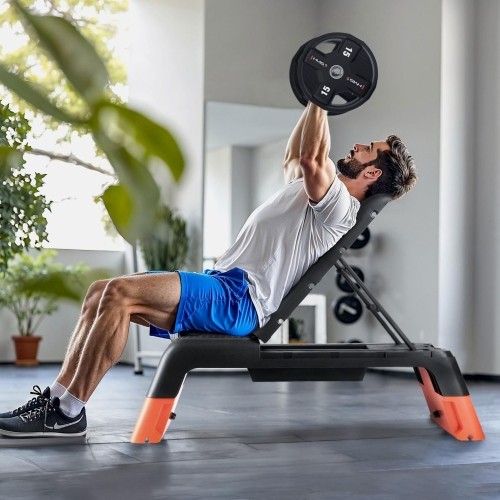 AS009 PRO REGULOWANY STOPIEŃ AEROBOWY Z FUNKCJĄ ŁAWKI KOMERCYJNY HMS