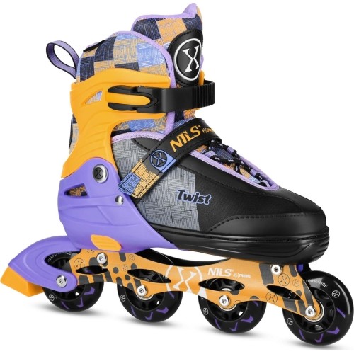 NA13810 ROLKI ŻÓŁTE NILS EXTREME - TWIST