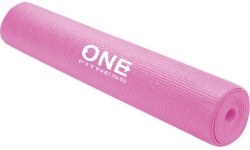 Mata do jogi YM01 różowa ONE FITNESS