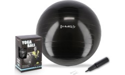 YB01 NOWA 55CM CZARNA PIŁKA GIMNASTYCZNA HMS