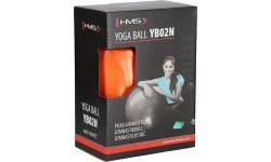 YB02 NOWA 55CM POMARAŃCZOWA PIŁKA GIMNASTYCZNA HMS