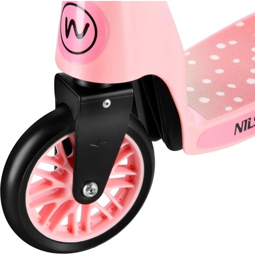 HLB202 RÓŻOWA HULAJNOGA NILS FUN