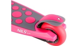 HLB02 RÓŻOWA HULAJNOGA NILS FUN