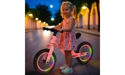 RB901 LED BALANSER KOŁA 12'' NADMUCHIWANE KOŁA RÓŻOWE NILS FUN